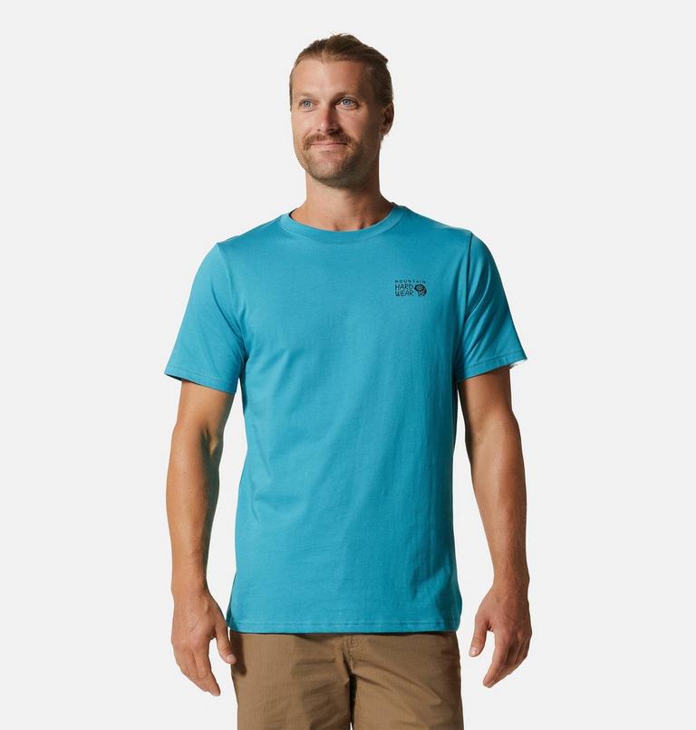 T-shirt à manches courtes Box Logo Homme, Color: Teton Blue, image 1