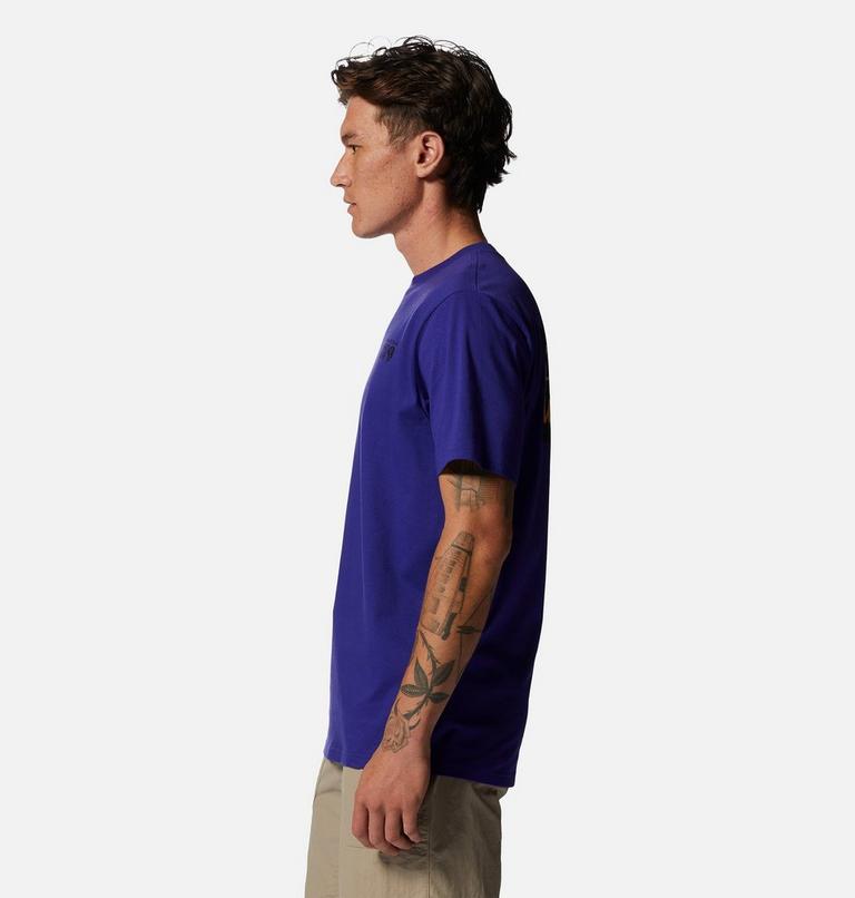 Men's Box Logo Short Sleeve, Color: Klein Blue, image 3