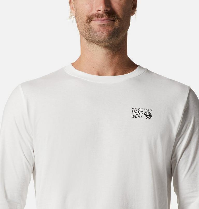Haut &agrave; manches longues Box Logo Homme, Color: Fogbank, image 4