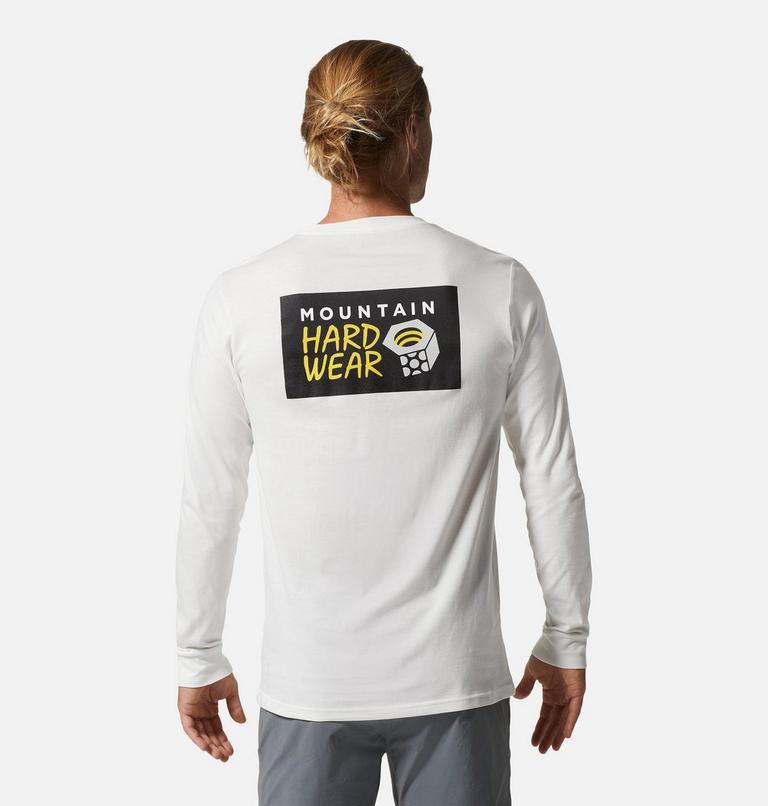 Haut &agrave; manches longues Box Logo Homme, Color: Fogbank, image 2