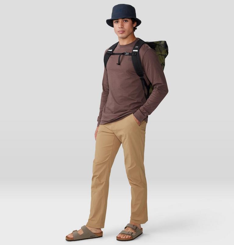 Haut à manches longues Box Logo Homme, Color: Carob, image 8