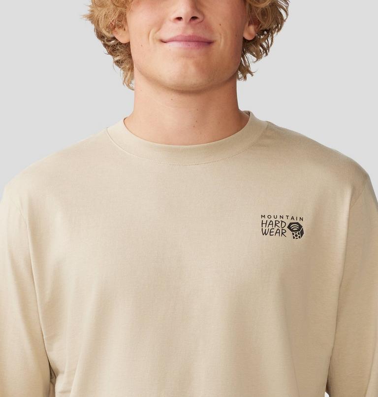 Haut &agrave; manches longues Box Logo Homme, Color: Sonoran, image 4