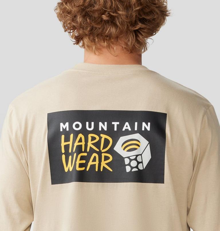 Haut &agrave; manches longues Box Logo Homme, Color: Sonoran, image 5