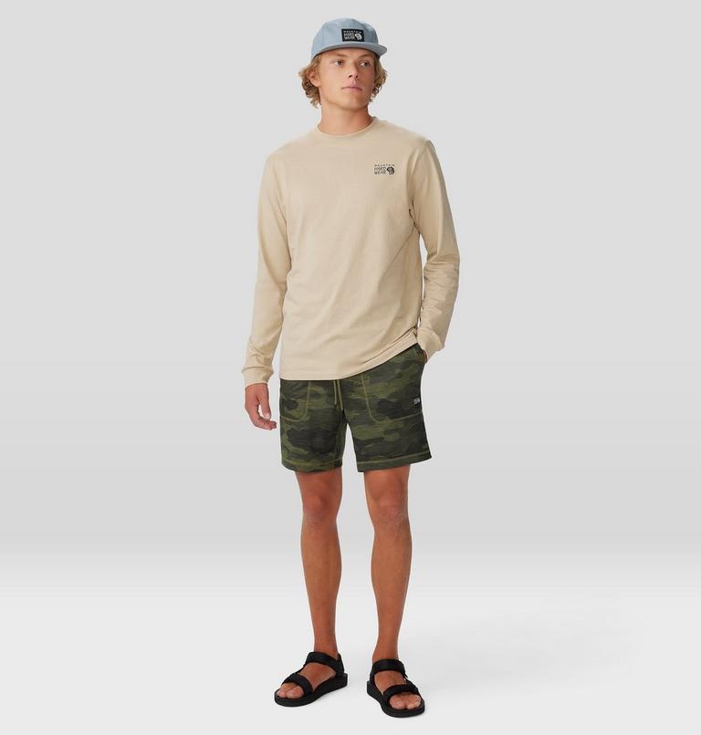 Haut &agrave; manches longues Box Logo Homme, Color: Sonoran, image 7
