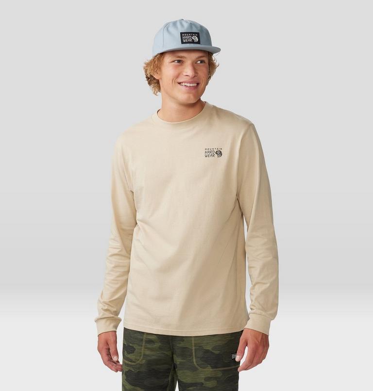 Haut &agrave; manches longues Box Logo Homme, Color: Sonoran, image 1