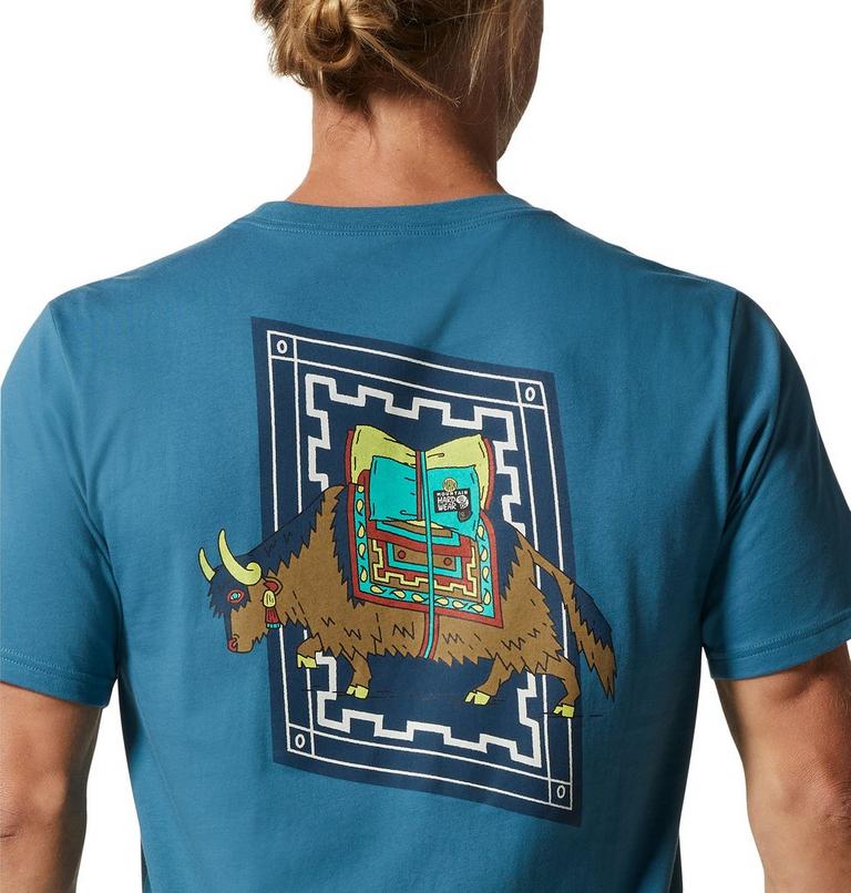 T-shirt à manches courtes Pack Yak Homme, Color: Caspian, image 5