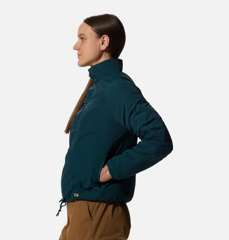 Women's HiCamp Shell Jacket, Color: Dark Marsh, image 3