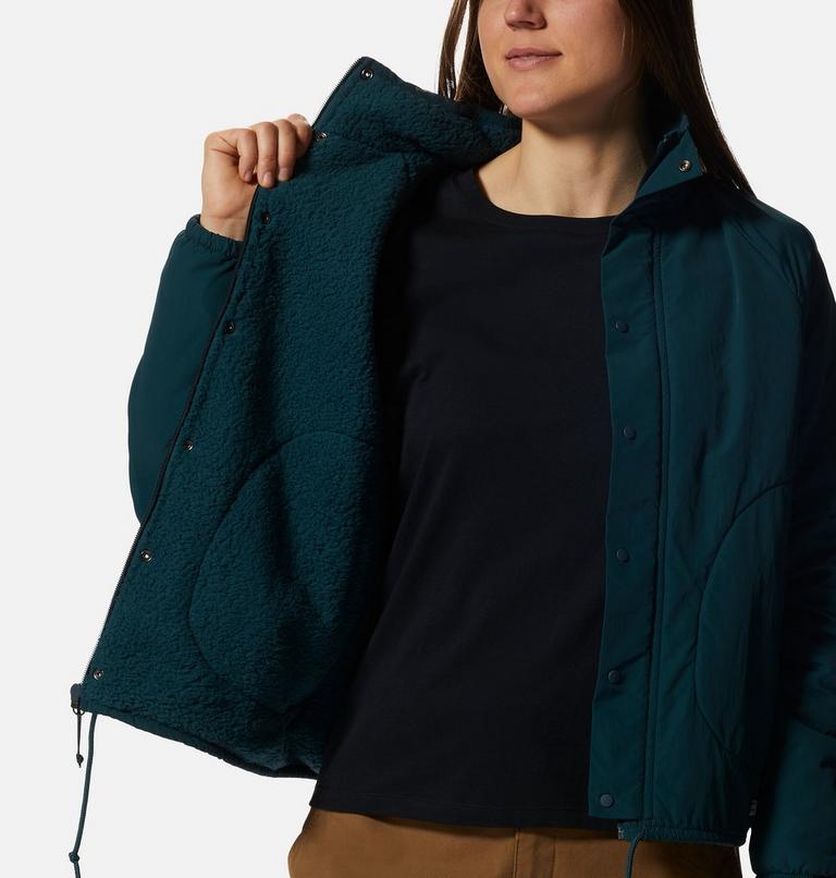 Women's HiCamp Shell Jacket, Color: Dark Marsh, image 5