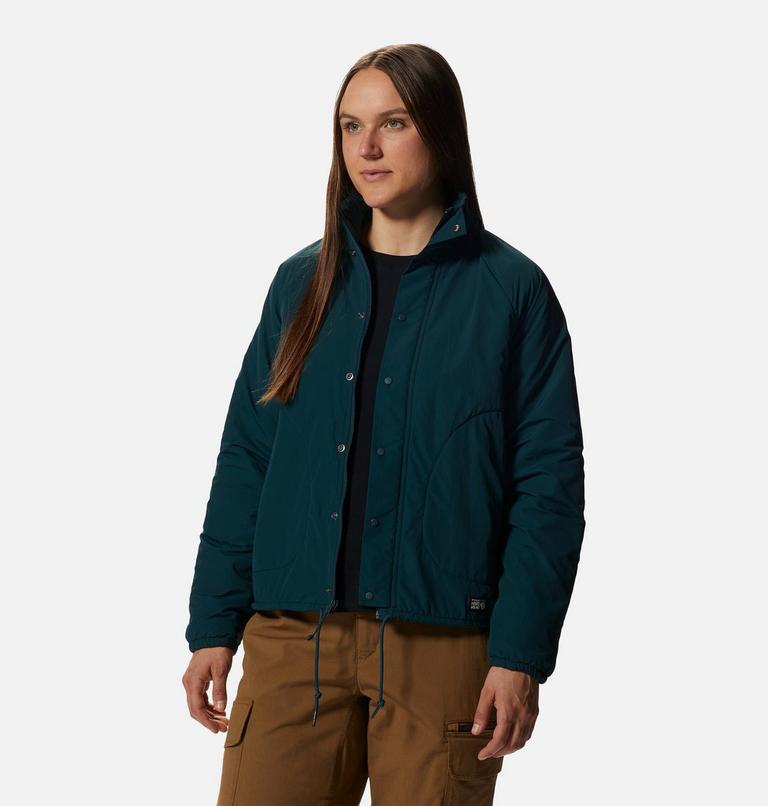 Women's HiCamp Shell Jacket, Color: Dark Marsh, image 6