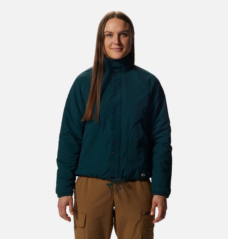 Women's HiCamp Shell Jacket, Color: Dark Marsh, image 1