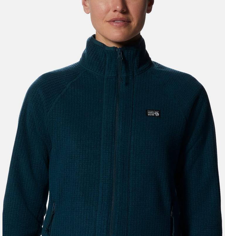 Women's Explore Fleece Jacket, Color: Dark Marsh, image 4