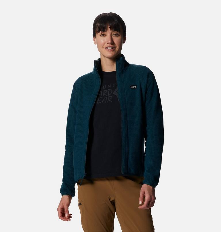 Women's Explore Fleece Jacket, Color: Dark Marsh, image 6