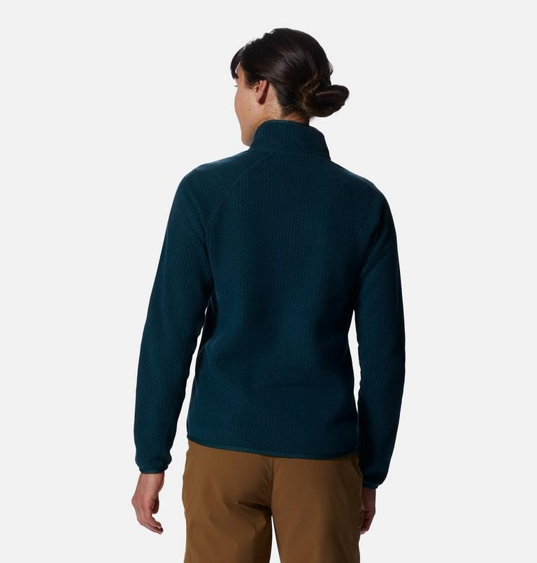 Women's Explore Fleece Jacket, Color: Dark Marsh, image 2