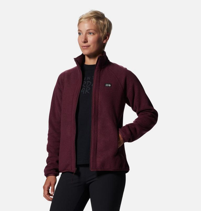 Manteau Explore Fleece Femme, Color: Cocoa Red, image 6