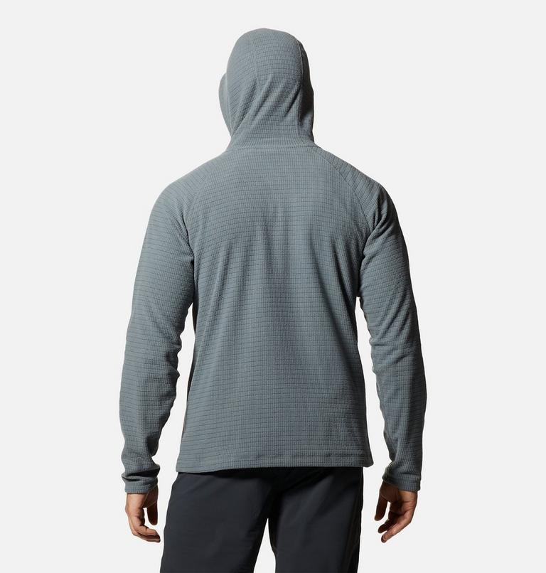 Men's Summit Grid Hoody, Color: Foil Grey, image 2