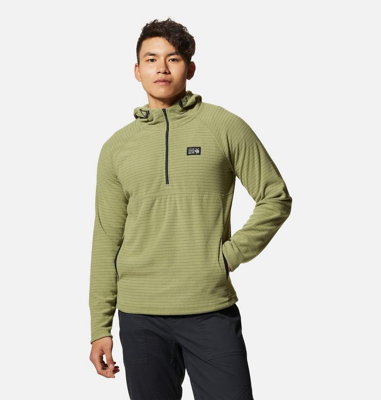 Hoodie Summit Grid, Color: Light Cactus, image 1