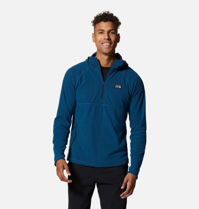 Hoodie Summit Grid, Color: Dark Caspian, image 5