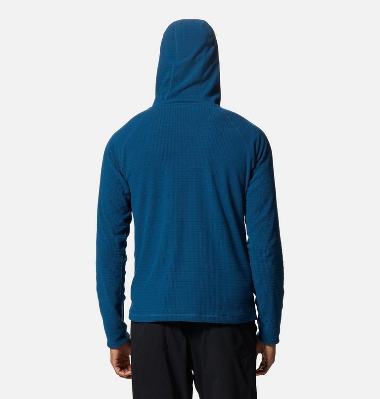 Hoodie Summit Grid, Color: Dark Caspian, image 2