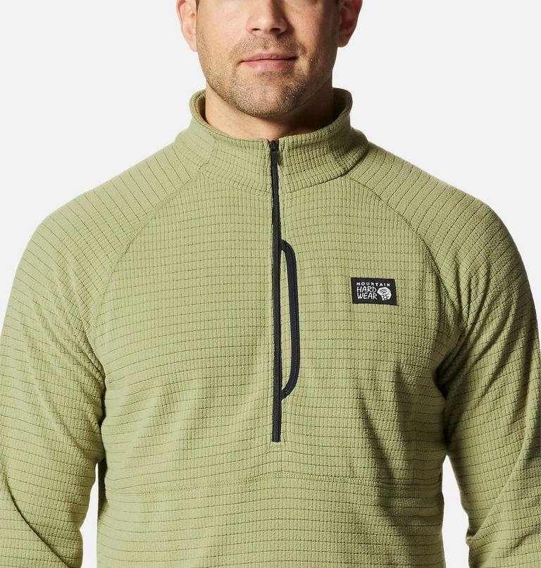 Summit Grid Half Zip | 338 | XL, Color: Light Cactus, image 4