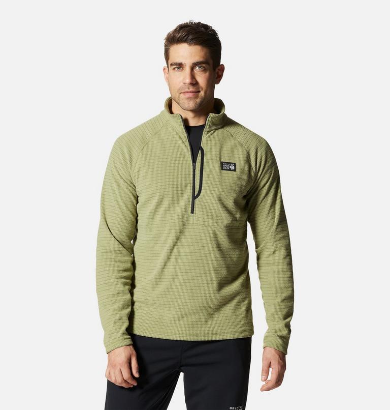Summit Grid Half Zip | 338 | XL, Color: Light Cactus, image 6