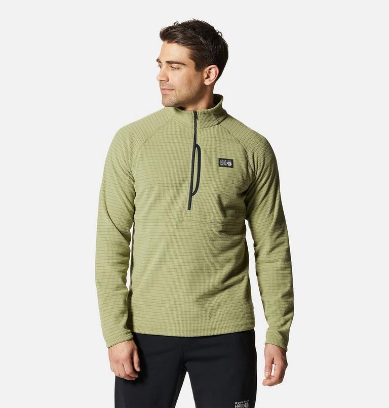 Summit Grid Half Zip | 338 | XL, Color: Light Cactus, image 1