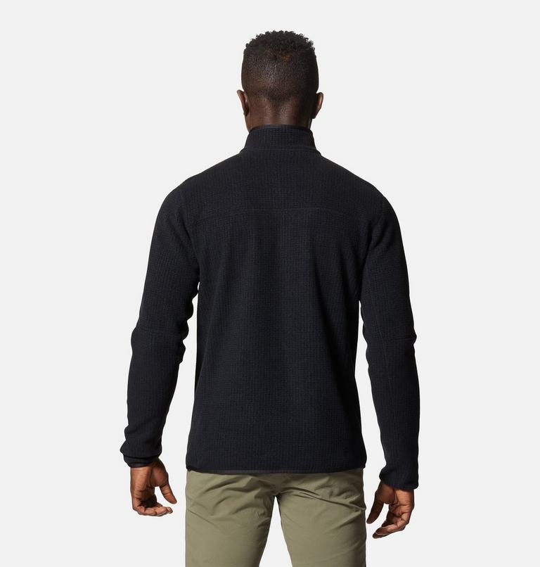 Manteau Explore Fleece Homme, Color: Black, image 2