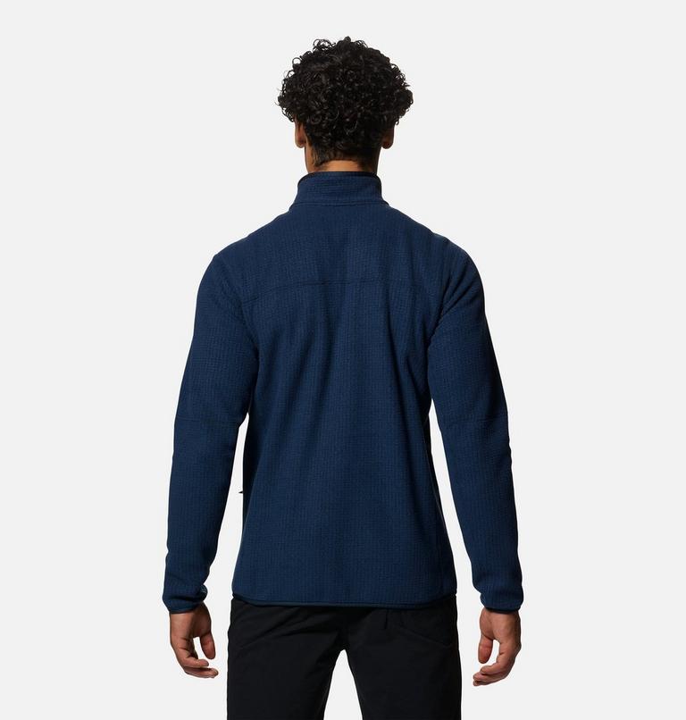 Men's Explore Fleece Jacket, Color: Hardwear Navy, image 2