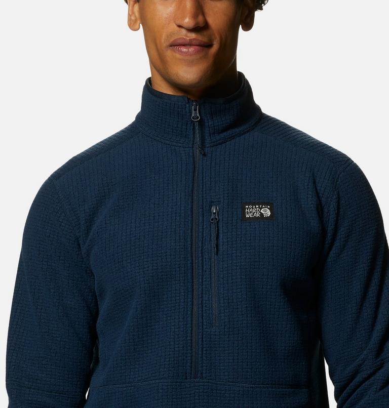 Chandail à demi-fermeture éclair Explore Fleece Homme, Color: Hardwear Navy, image 4