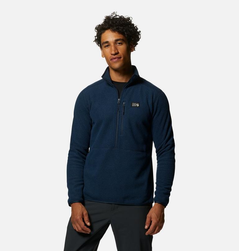 Chandail à demi-fermeture éclair Explore Fleece Homme, Color: Hardwear Navy, image 5