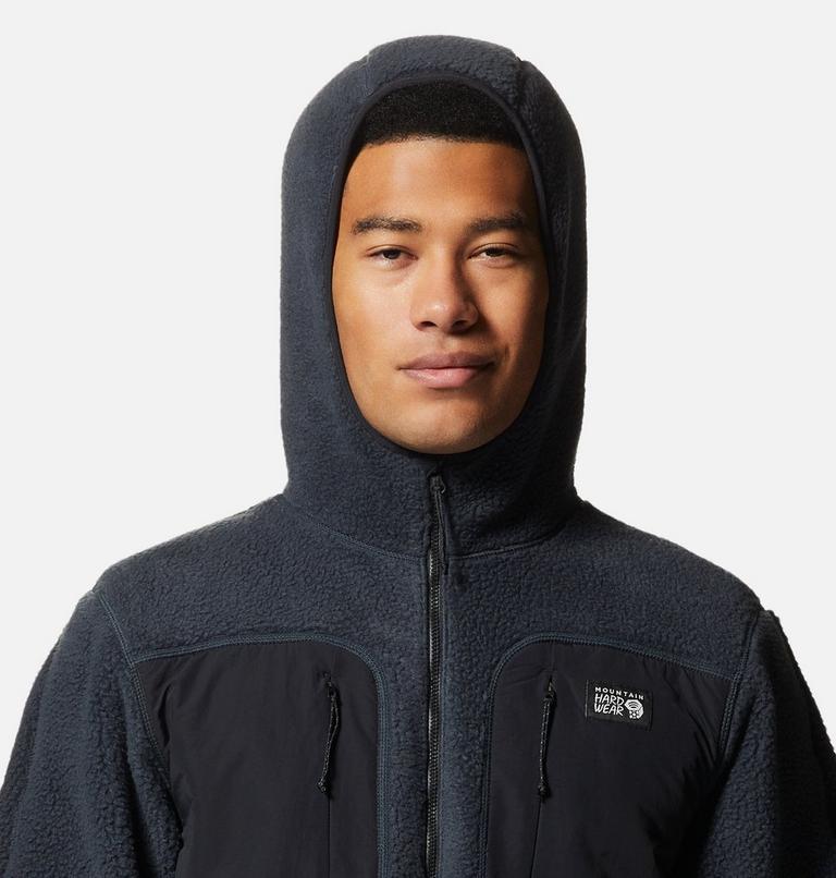 Men's HiCamp Fleece Hoody, Color: Dark Storm, image 4