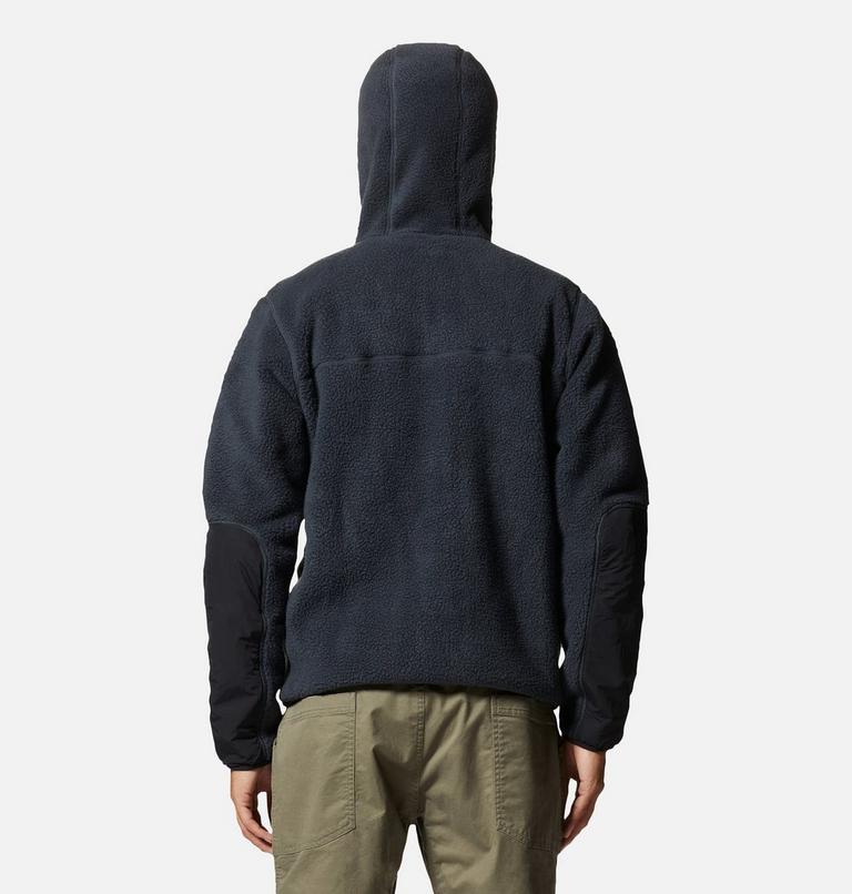 Men's HiCamp Fleece Hoody, Color: Dark Storm, image 2