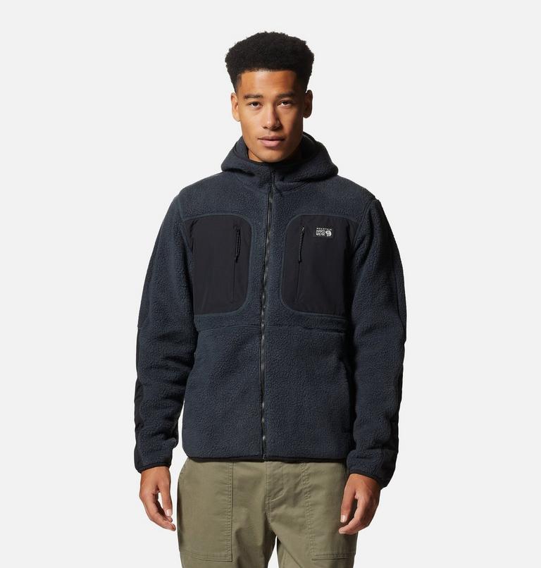 Men's HiCamp Fleece Hoody, Color: Dark Storm, image 1