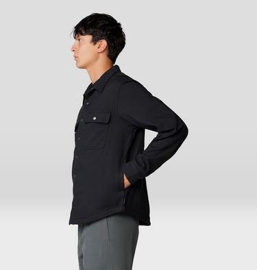 Men's Outpost Long Sleeve Lined Shirt, Color: Black, image 6