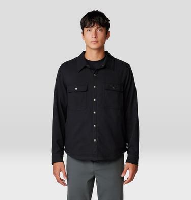 Men's Outpost Long Sleeve Lined Shirt, Color: Black, image 5