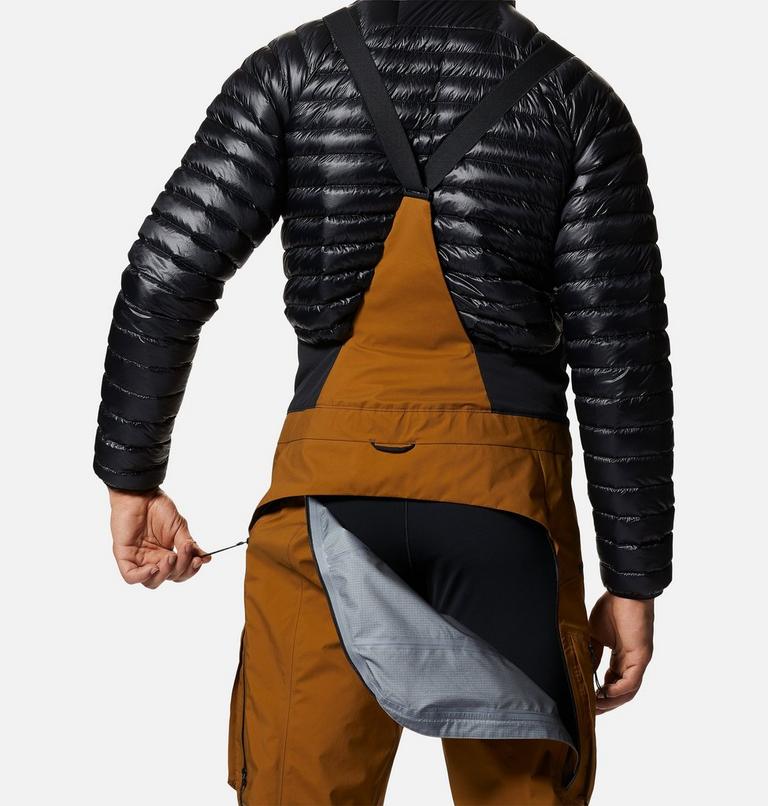 Men's Viv GORE-TEX PRO Bib, Color: Golden Brown, image 6