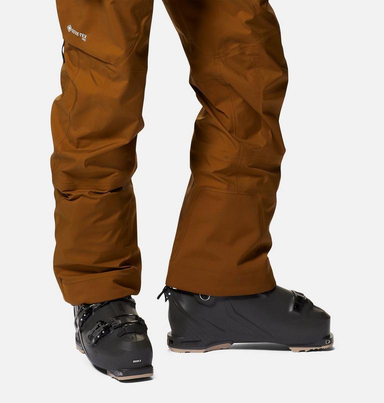 Men's Viv GORE-TEX PRO Bib, Color: Golden Brown, image 7