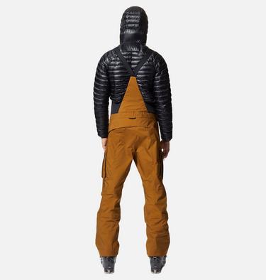 Men's Viv GORE-TEX PRO Bib, Color: Golden Brown, image 6