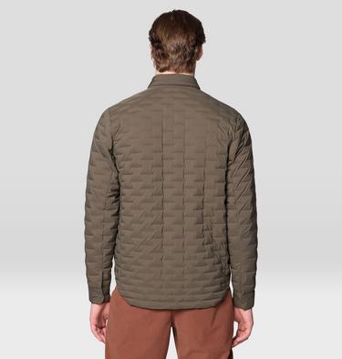 Men's Stretchdown Light Shacket, Color: Ridgeline, image 6