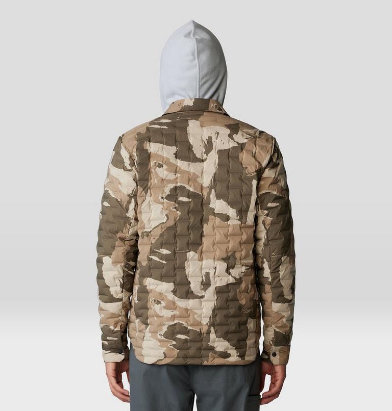 Manteau-chemise Stretchdown Light Homme, Color: Badlands Snowdrifts Print, image 2