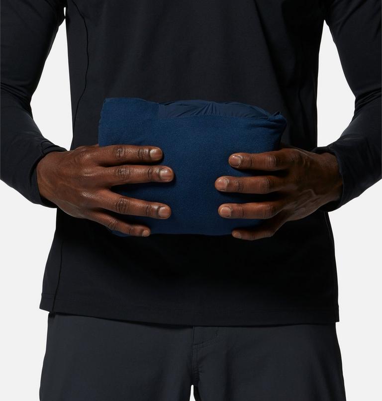 Men's Stretchdown Light Shacket, Color: Hardwear Navy, image 6