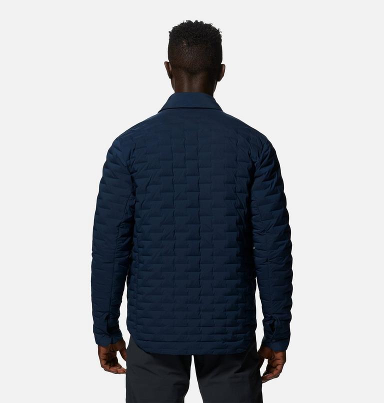 Men's Stretchdown Light Shacket, Color: Hardwear Navy, image 2