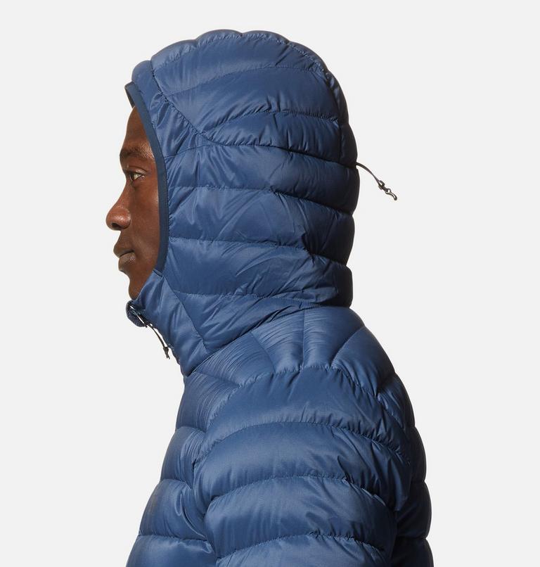 Men's Deloro Down Full Zip Hoody, Color: Hardwear Navy, image 5