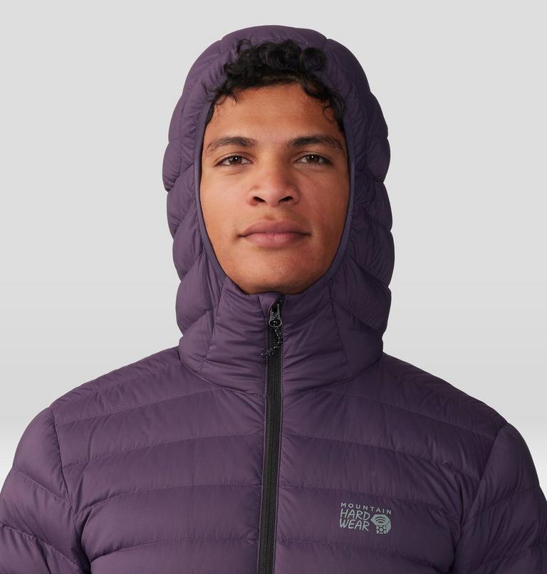 Manteau matelassé à capuchon avec fermeture éclair Deloro Homme, Color: Blurple, image 4