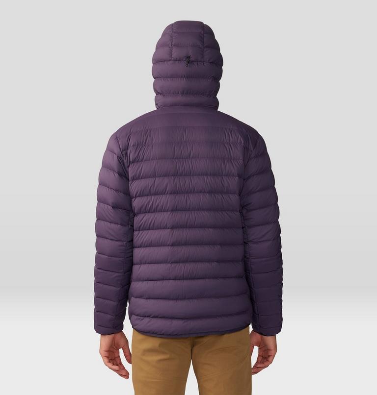 Manteau matelassé à capuchon avec fermeture éclair Deloro Homme, Color: Blurple, image 2