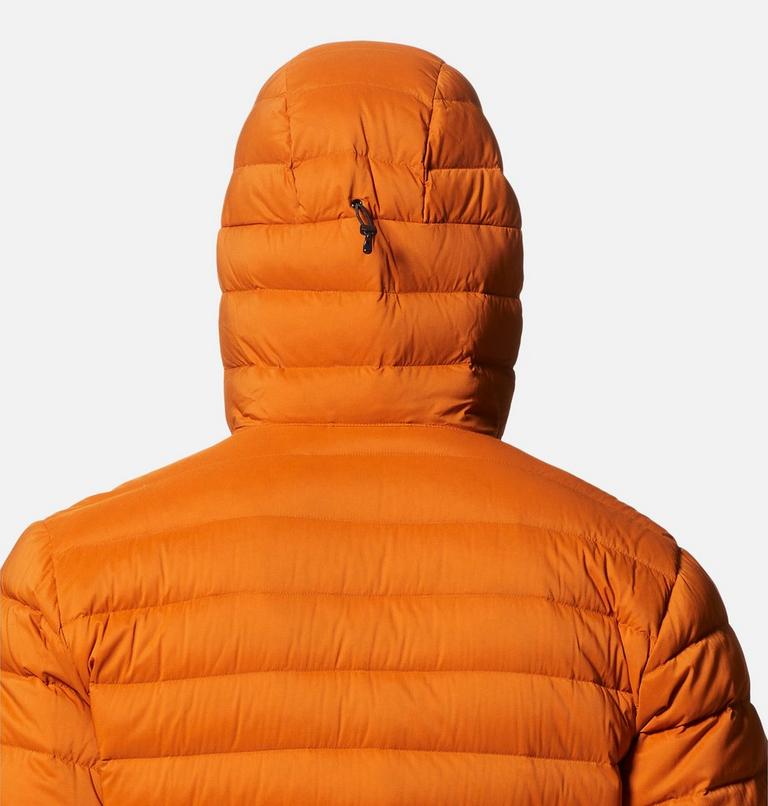 Manteau matelassé à capuchon avec fermeture éclair Deloro Homme, Color: Bright Copper, image 6