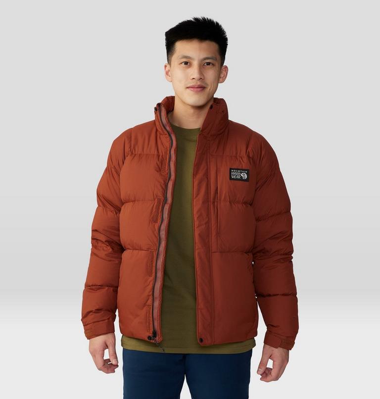 Men's Nevadan Down Jacket, Color: Iron Oxide, image 7