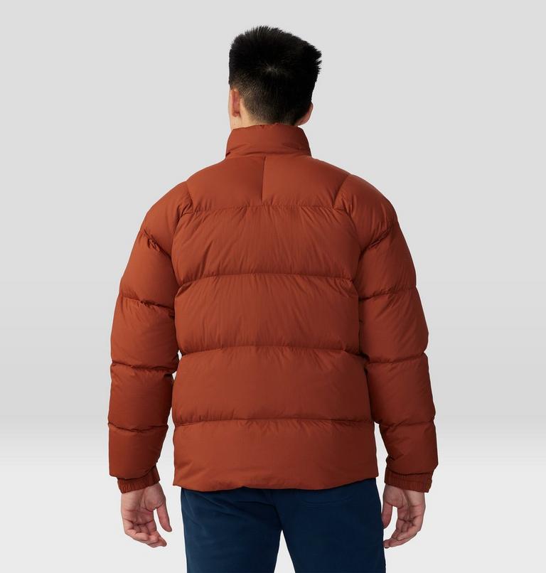 Men's Nevadan Down Jacket, Color: Iron Oxide, image 2