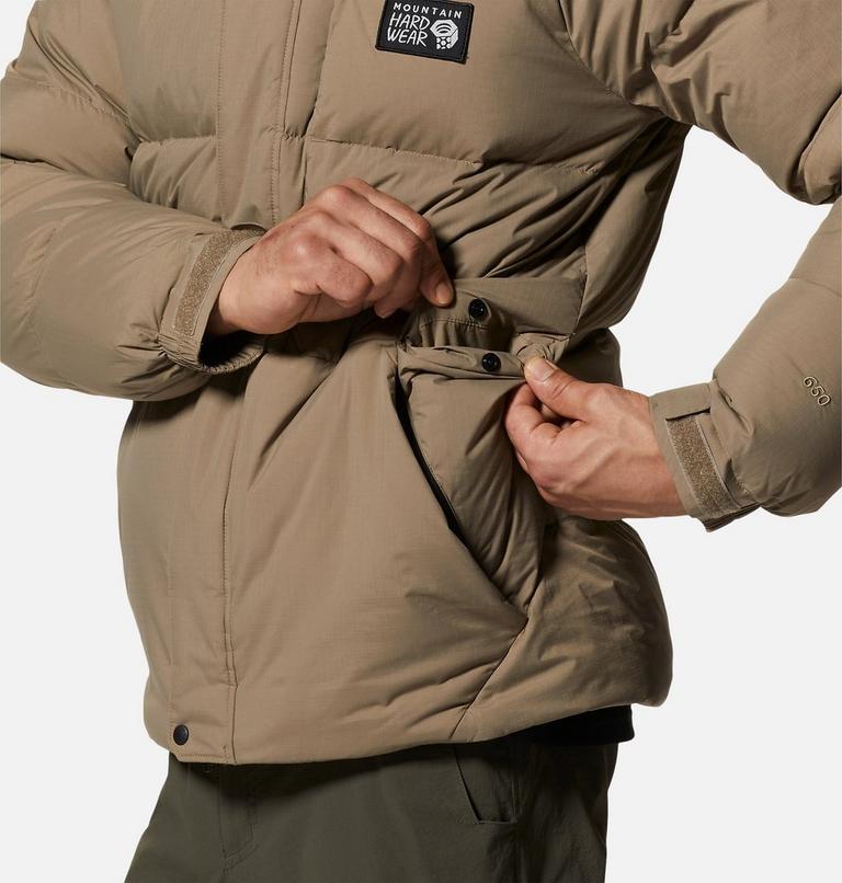 Men's Nevadan Down Jacket, Color: Trail Dust, image 6