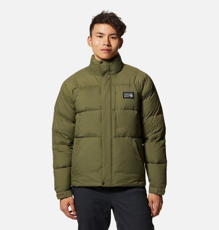 Men's Nevadan Down Jacket, Color: Combat Green, image 1