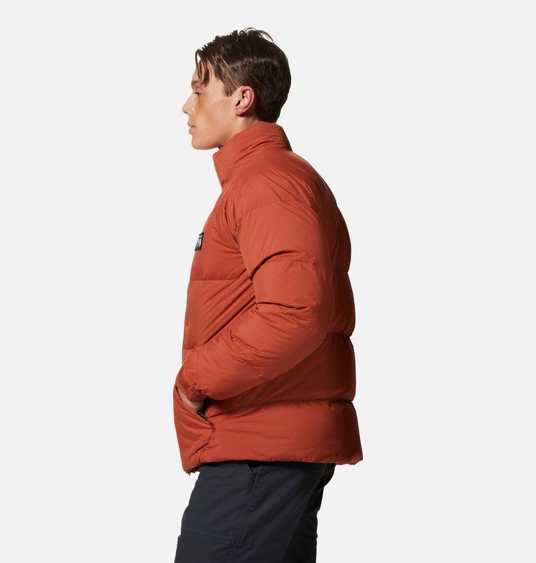 Men's Nevadan Down Jacket, Color: Dark Copper, image 3